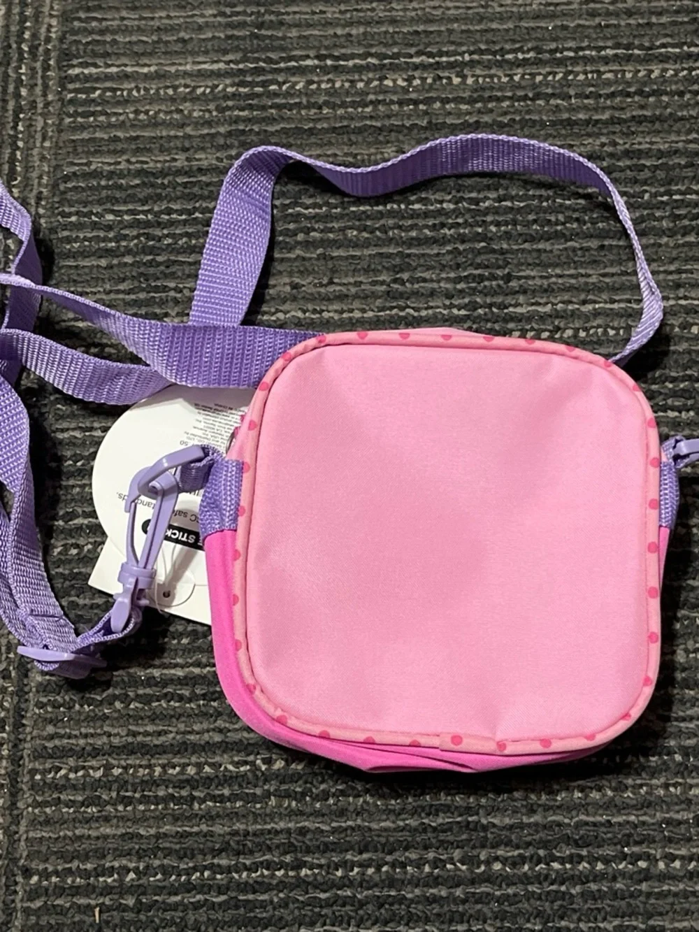 NWT 2013 Hello Kitty Pink and Purple Kids Crossbody Purse